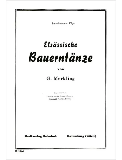 Elsässische Bauerntänze